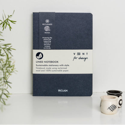 Vent Reclaim Recycled Wool/Cotton Notebooks