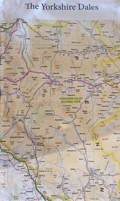 Yorkshire Dales Map Range Gifts/ Souvieners