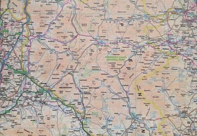 Yorkshire Dales Map Range Gifts/ Souvieners